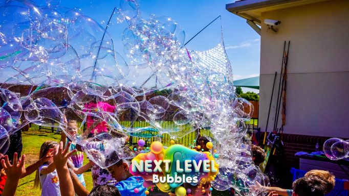 NEXT LEVEL BUBBLES OUTDOOR SHOW